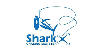 SHARK X CHASING MONSTER logo