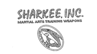 SHARKEE, INC. MARTIAL ARTS TRAINING WEAPONS logo