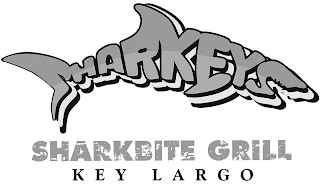 SHARKEYS SHARKBITE GRILL KEY LARGO logo