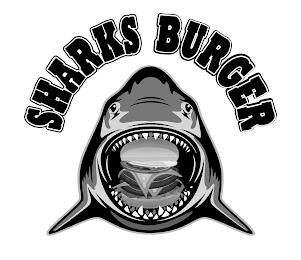SHARKS BURGER logo
