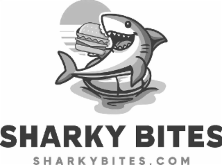 SHARKY BITES SHARKYBITES.COM logo