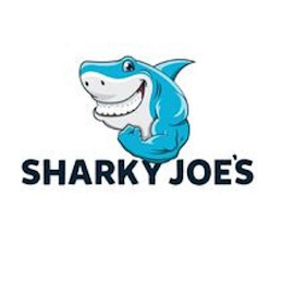SHARKY JOE'S logo