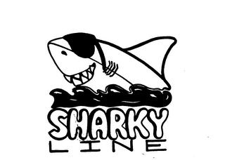 SHARKY L I N E logo
