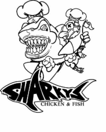 SHARKYS CHICKEN & FISH logo