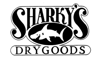 SHARKY'S DRY GOODS logo