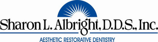 SHARON L. ALBRIGHT, D.D.S., INC. AESTHETIC RESTORATIVE DENTISTRY logo