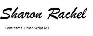SHARON RACHEL logo