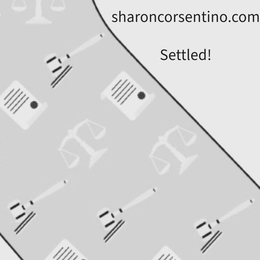 SHARONCORSENTINO.COM SETTLED! logo