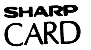 SHARP CARD logo