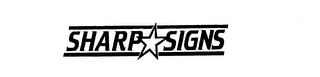 SHARP SIGNS logo