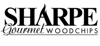 SHARPE GOURMET WOOD CHIPS logo