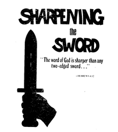 SHARPENING THE SWORD logo