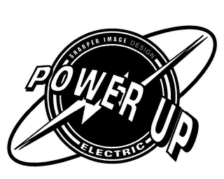 SHARPER IMAGE DESIGN POWER UP ELECTRIC logo