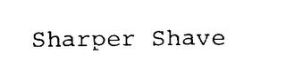 SHARPER SHAVE logo
