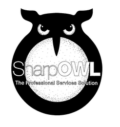 SHARPOWL THE PROFESSIONAL SERVICES SOLUTION logo
