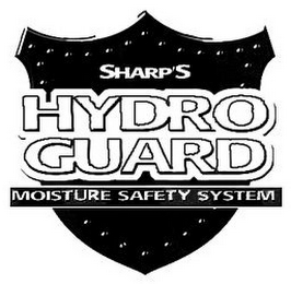 SHARP'S HYDRO GUARD MOISTURE SAFETY SYSTEM logo