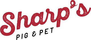 SHARP'S PIG & PET logo