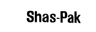 SHAS-PAK logo
