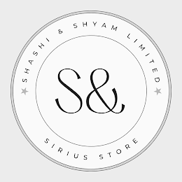 SHASHI & SHYAM LIMITED S& SIRIUS STORE logo