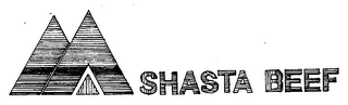 SHASTA BEEF logo