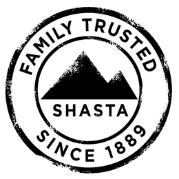 SHASTA FAMILY TRUSTED SINCE 1889 logo
