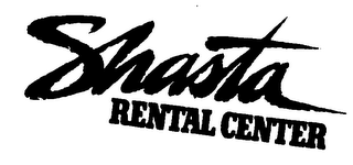 SHASTA RENTAL CENTER logo