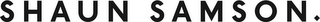 SHAUN SAMSON. logo
