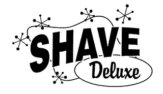 SHAVE DELUXE logo