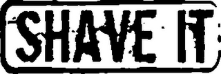 SHAVE IT logo