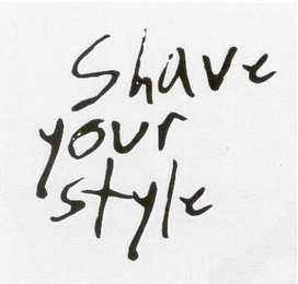 SHAVE YOUR STYLE logo