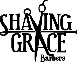 SHAVING GRACE BARBERS logo