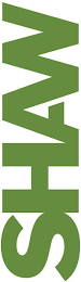 SHAW logo