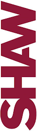 SHAW logo