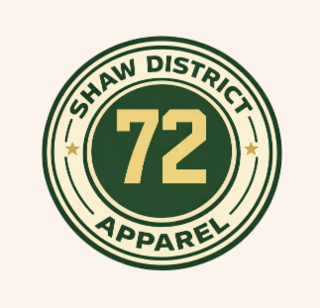 SHAW DISTRICT 72 APPAREL logo
