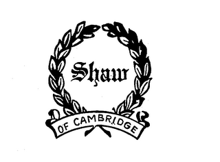 SHAW OF CAMBRIDGE logo