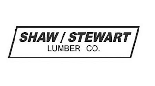 SHAW / STEWART LUMBER CO. logo