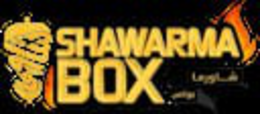 SHAWARMA BOX AND SHAWARMA BOX IN ARABIC LANGUAGE logo