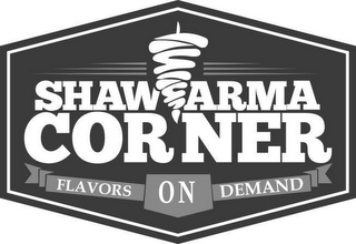 SHAWARMA CORNER FLAVORS ON DEMAND logo