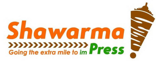 SHAWARMA PRESS GOING THE EXTRA MILE TO IM logo