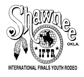 SHAWNEE OKLA. INTERNATIONAL FINALS YOUTH RODEO IFYR logo