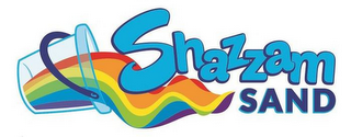 SHAZZAM SAND logo