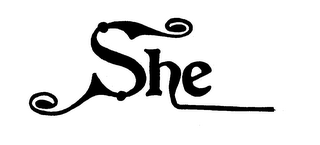 SHE logo