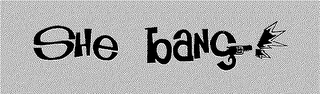 SHE BANG! logo