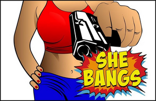 SHE BANGS logo