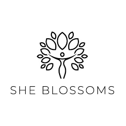 SHE BLOSSOMS logo