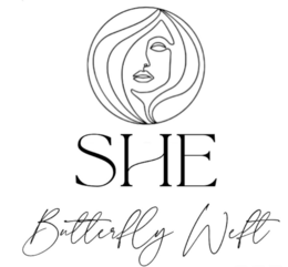 SHE BUTTERFLY WEFT logo