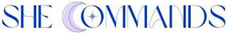 SHE COMMANDS logo
