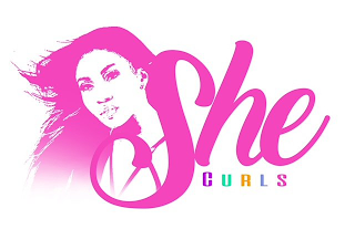 SHE CURLS logo