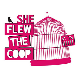 SHE FLEW THE COOP logo