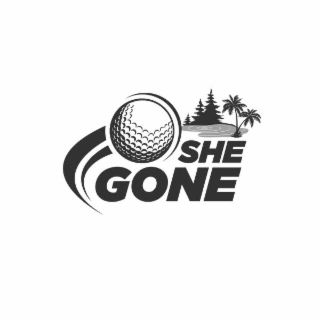 SHE GONE logo